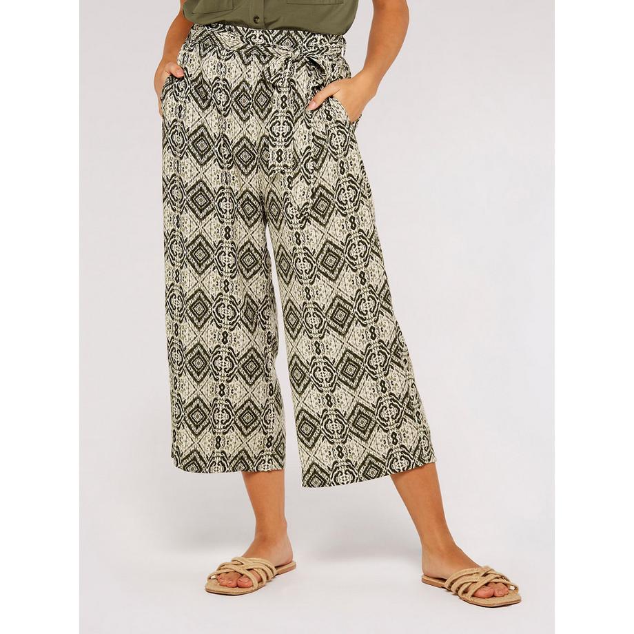 Culottes mit Ikatprint
