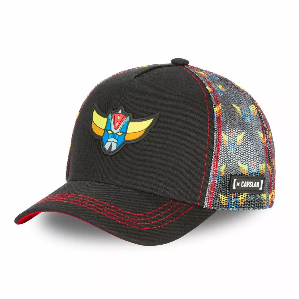 Capslab - Mütze Trucker Goldorak Grendizer, für Herren, Schwarz, One Size