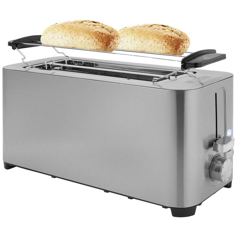 Princess 142402 Steel Toaster 2 Langer Schlitz - 7 einstellbare Stufen - 1400 W  