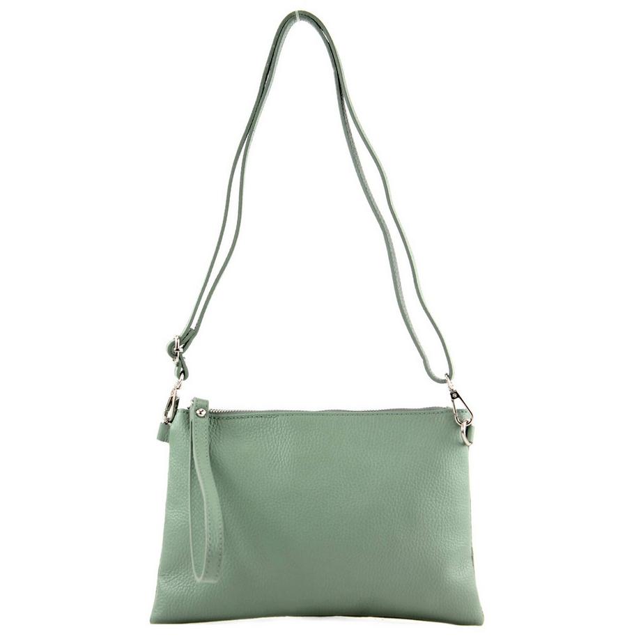 Pochette sac à bandoulière en cuir moyen