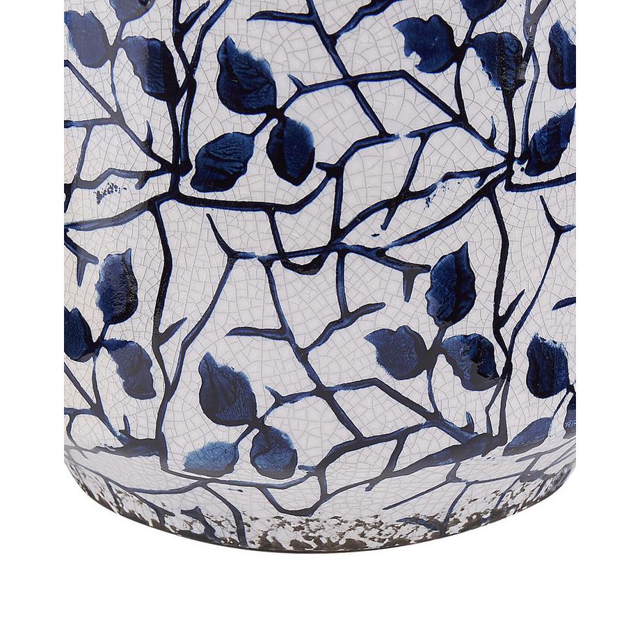 Beliani Vase à fleurs en Grès Rétro MYOS  