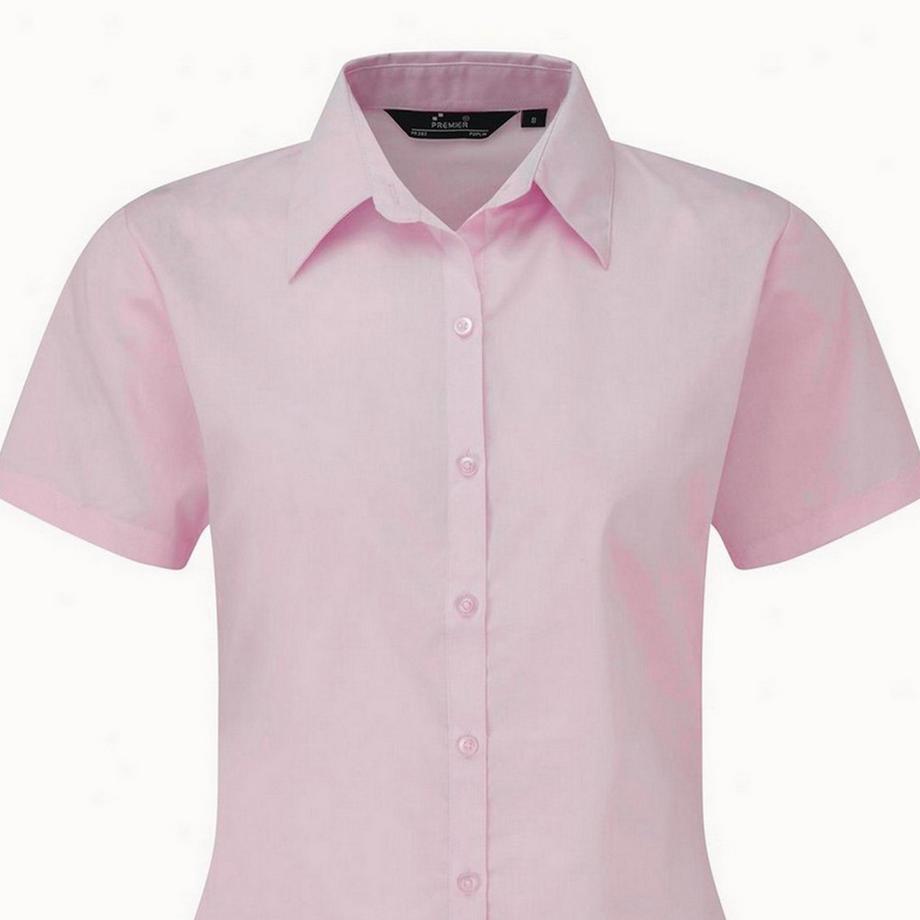 PREMIER Camicia da Lavoro Popeline Maniche Corte  