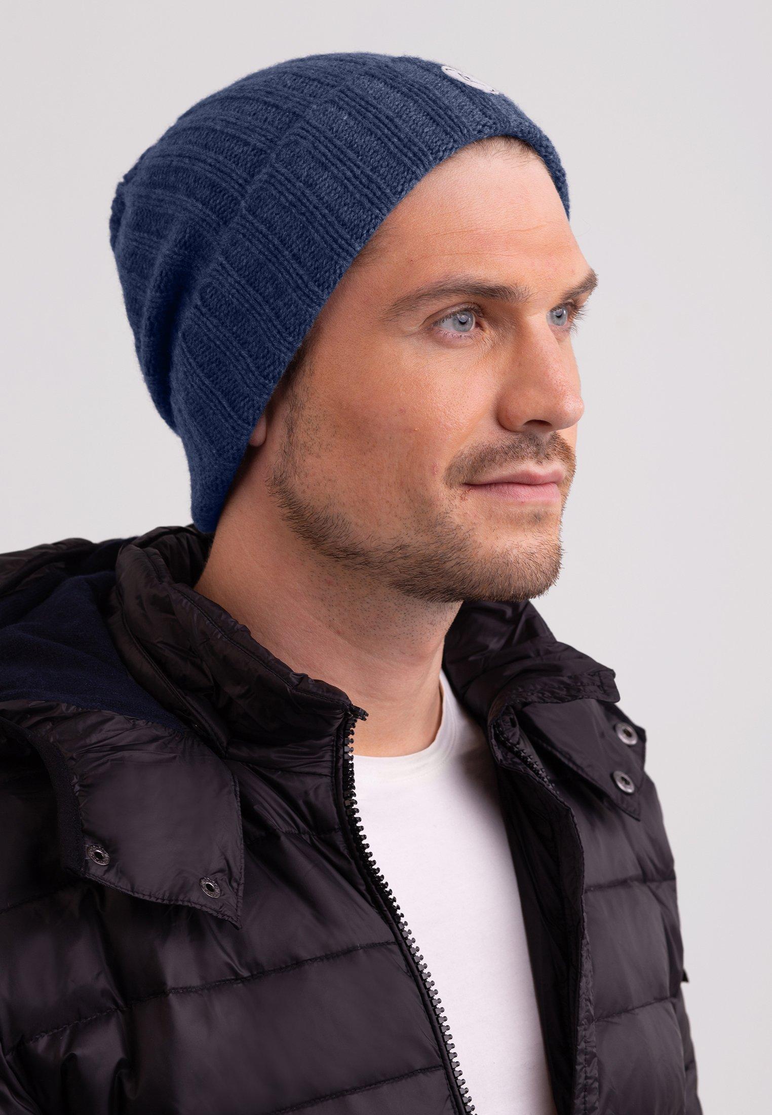 CASH-MERE.CH Kaschmir Rib Mütze  