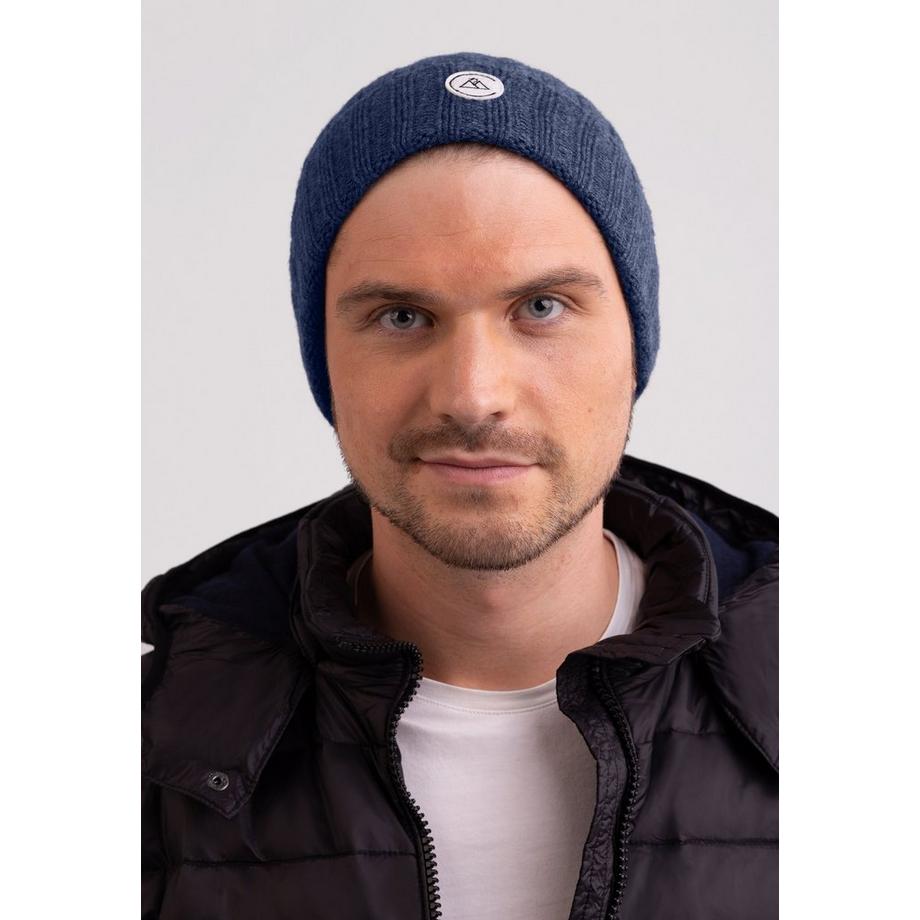 CASH-MERE.CH Kaschmir Rib Mütze  