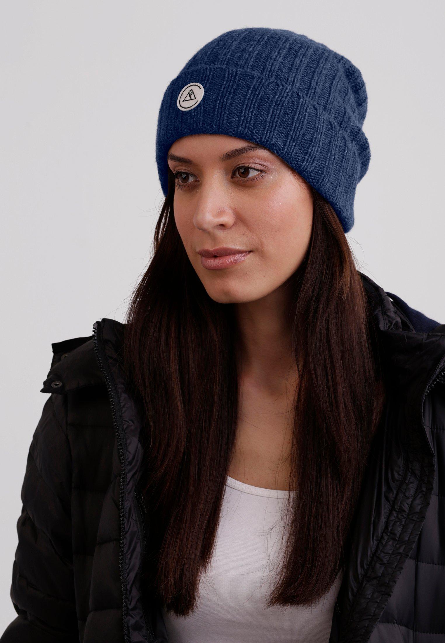 CASH-MERE.CH Kaschmir Rib Mütze  