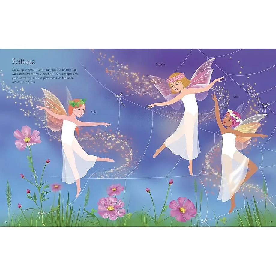 Usborne  Meine glitzernden Anziehpuppen-Stickerbücher mini 