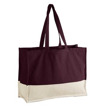 Tote bag motiftyle contrasté EARTHAWARE