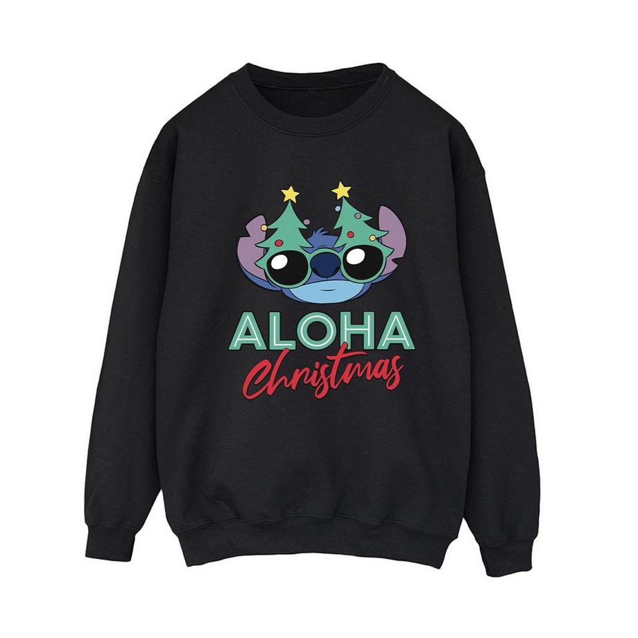 Disney Aloha Christmas Stitch Sweatshirt  