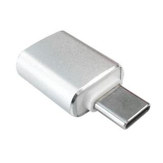 eStore  USB-A-zu-USB-C-Adapter, 3 cm – Silber 