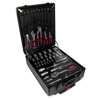 eStore Boîte à Outils, 408 Pièces - Coffret avec Roues  