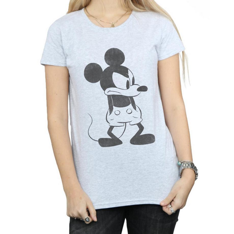 Disney Mickey Mouse T-Shirt Imprimé Effet Vieilli  