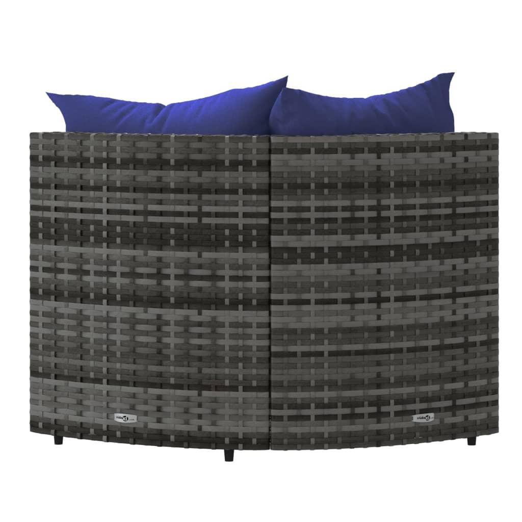 VidaXL Ecksofa poly-rattan  