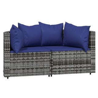 VidaXL Ecksofa poly-rattan  