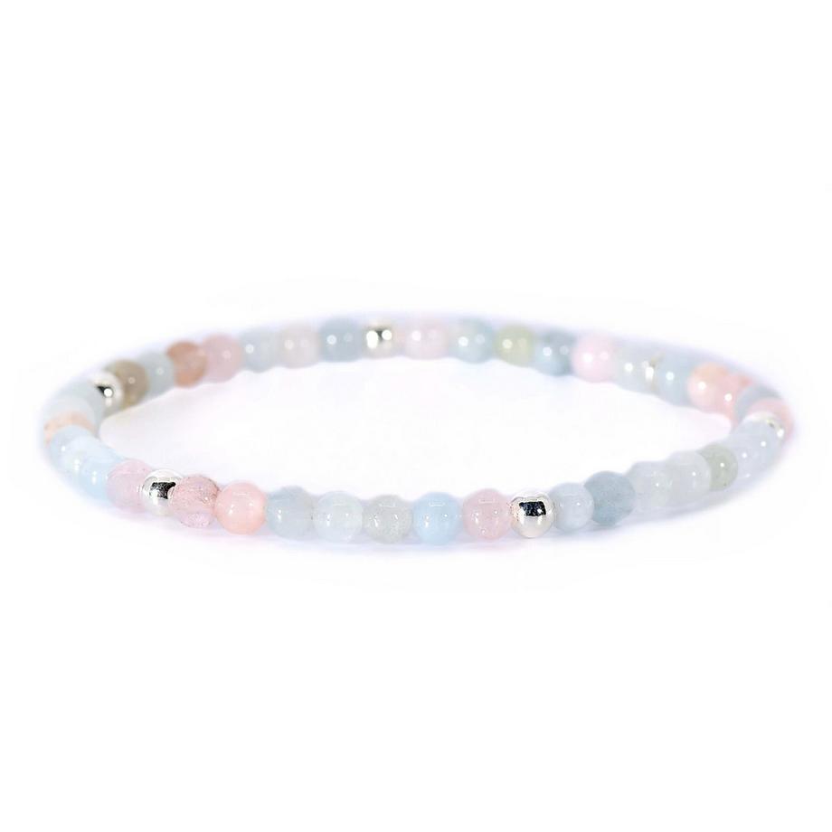 Alina  Armband mit verschiednen Edelsteinen und Silber