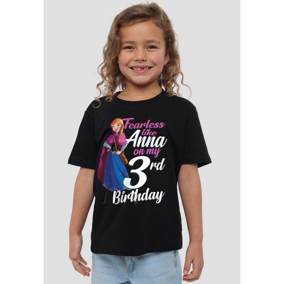 FROZEN  Fearless Like Anna TShirt  3 Geburtstag 