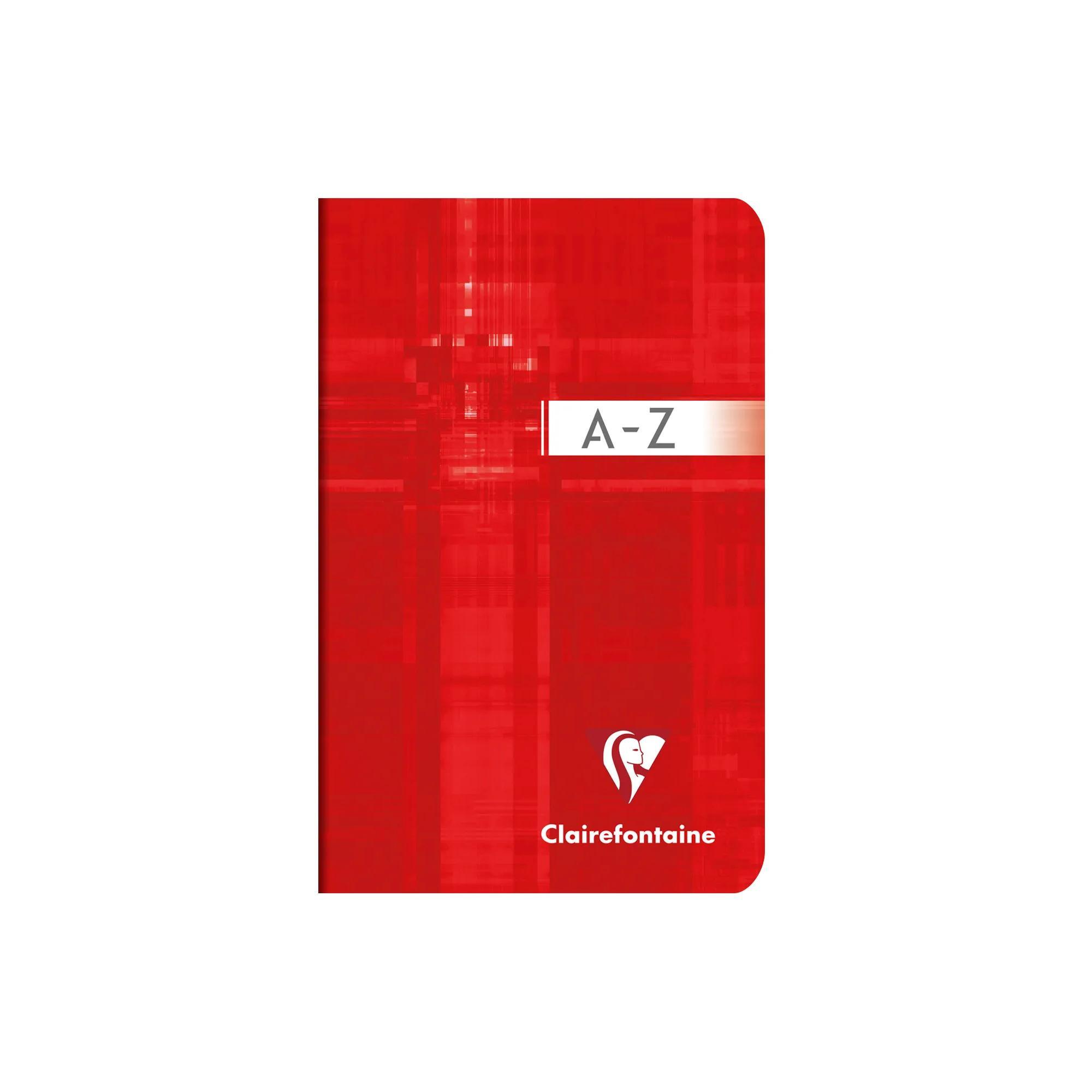 Clairefontaine CLAIREFONTAINE Heft 9x14cm 3599 A-Z 48 Blatt  