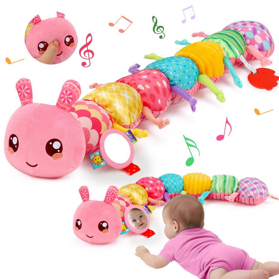 Jouet Musical Chenille, Jouet Sensoriel Bébé