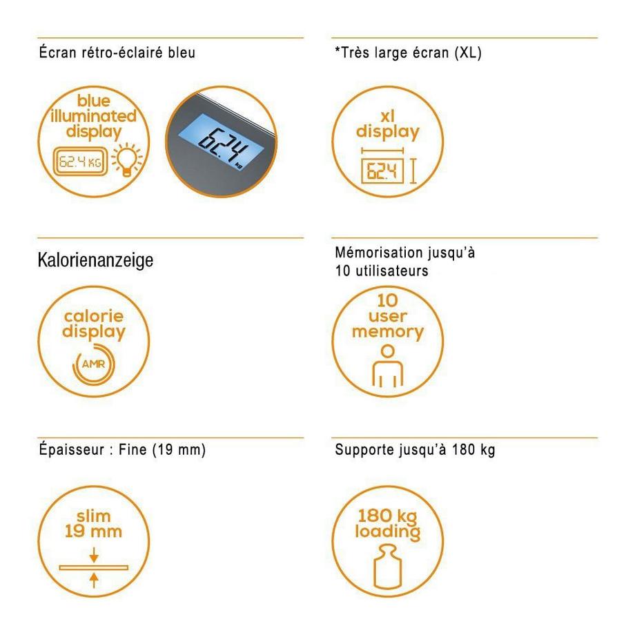 beurer BF 180 Diagnosewaage  