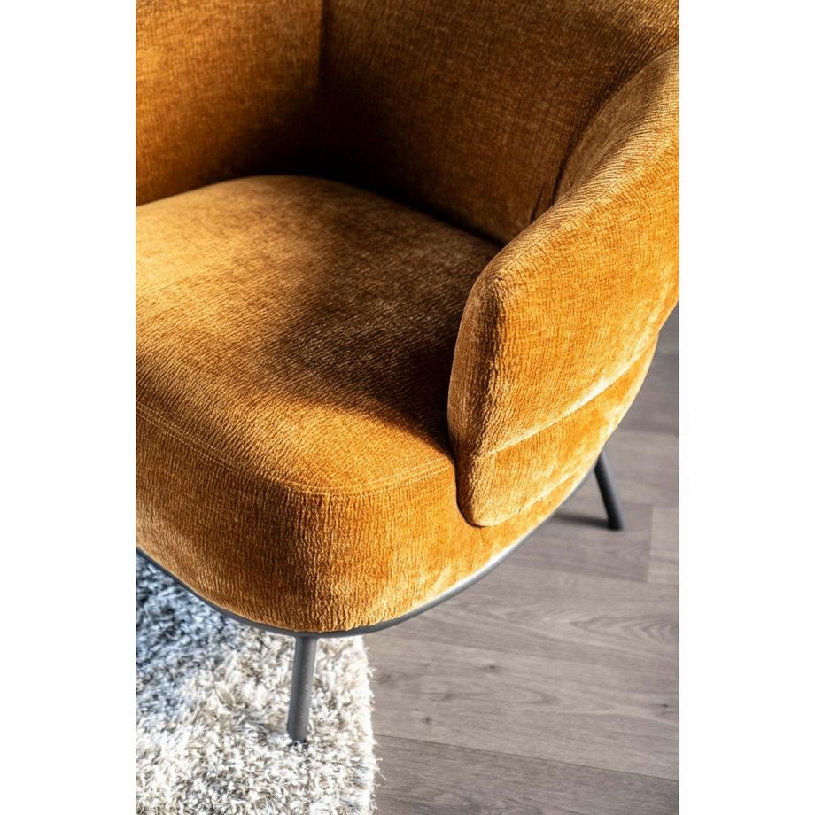 mutoni Sessel David Safari senf  