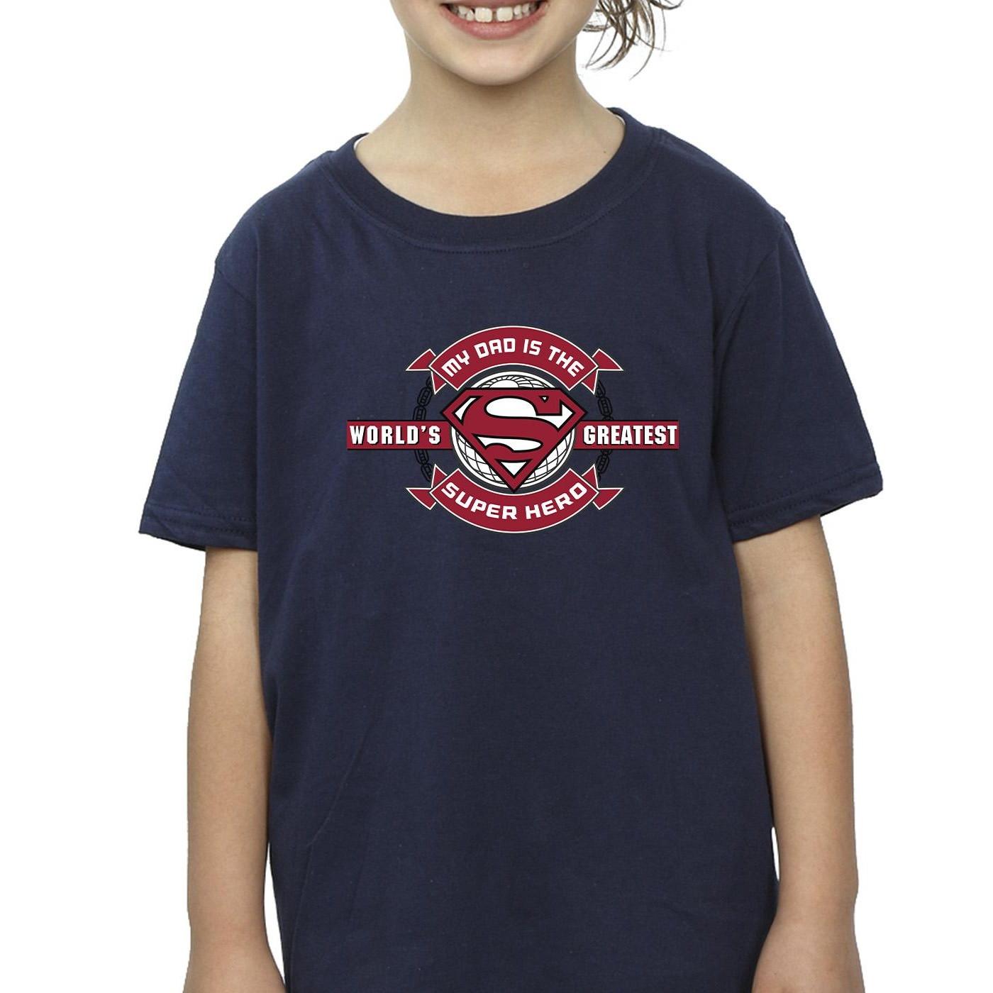 DC COMICS  Tshirt SUPERMAN SUPER HERO 