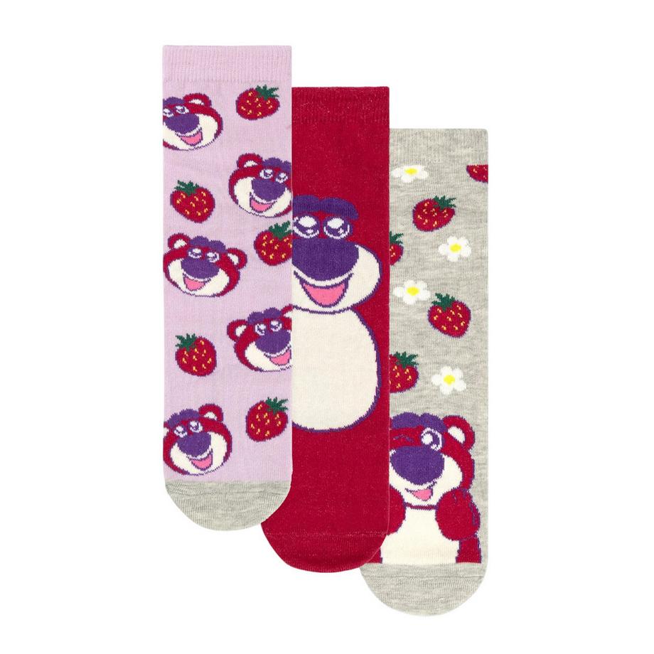 Toy Story  Chaussettes Motif Lotso (Pack de trois) 