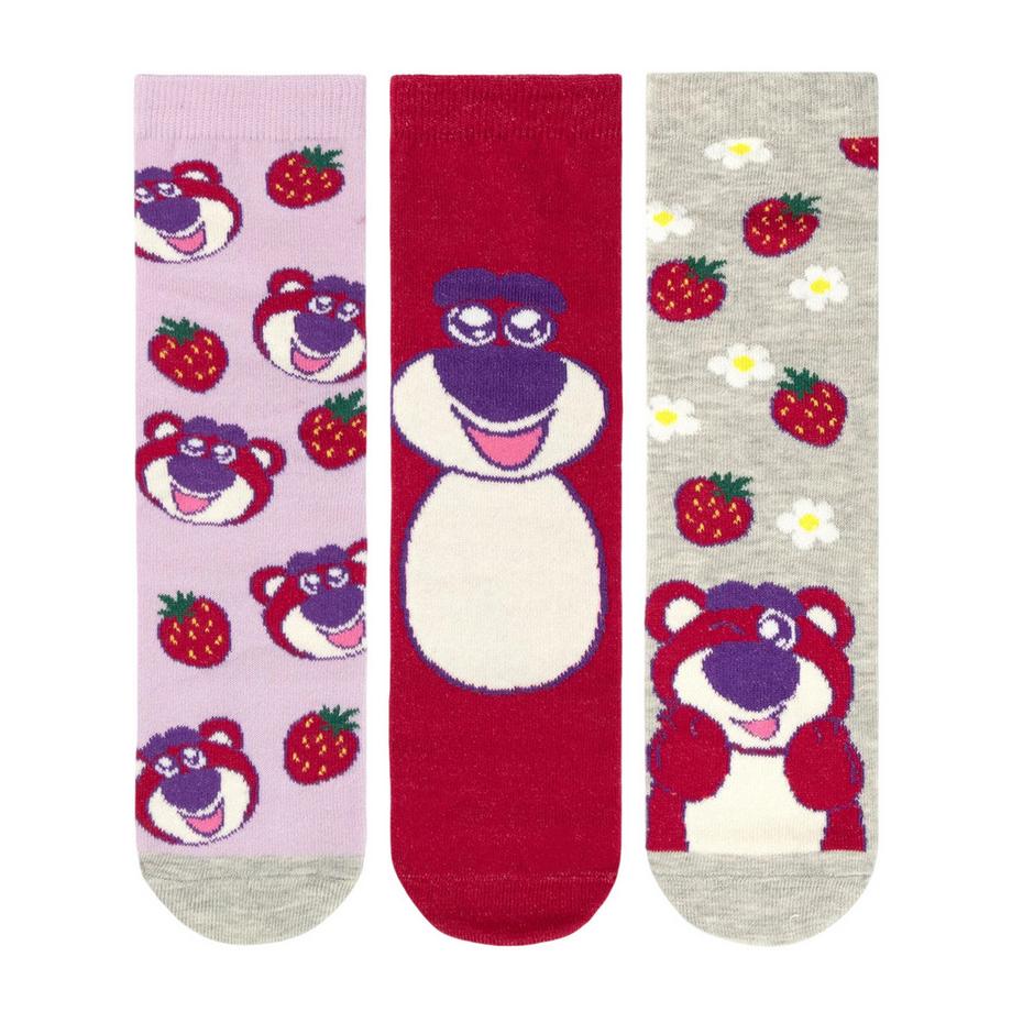 Toy Story  Chaussettes Motif Lotso (Pack de trois) 