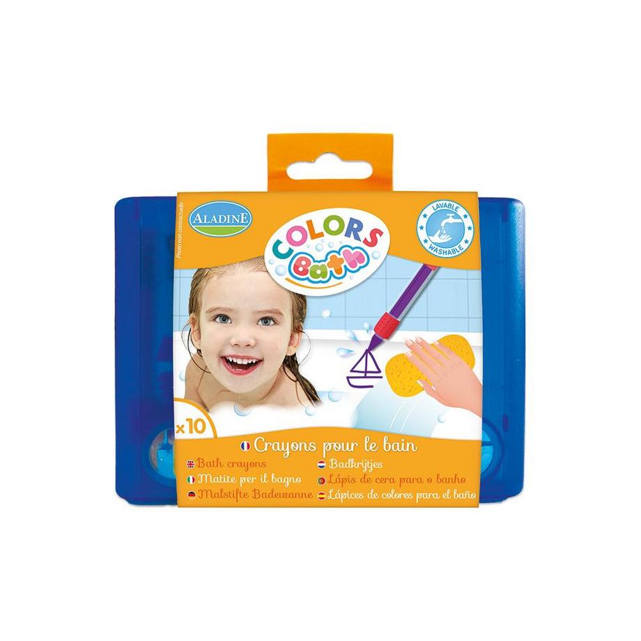 Aladine  10 Malstifte für die Badewanne 