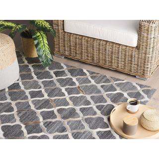 Beliani Tapis en Tissu jacquard Moderne ROLUNAY  