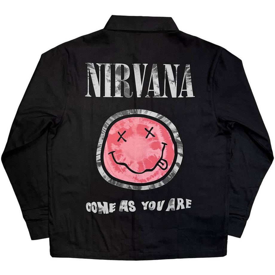 Nirvana Come As You Are Hemd mit Rückendruck  