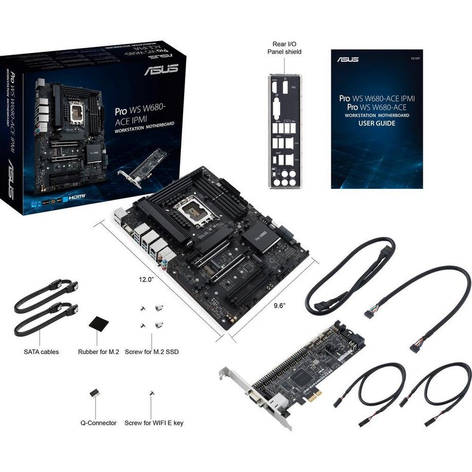 ASUS  Carte mère  PRO WS W680-ACE IPMI 