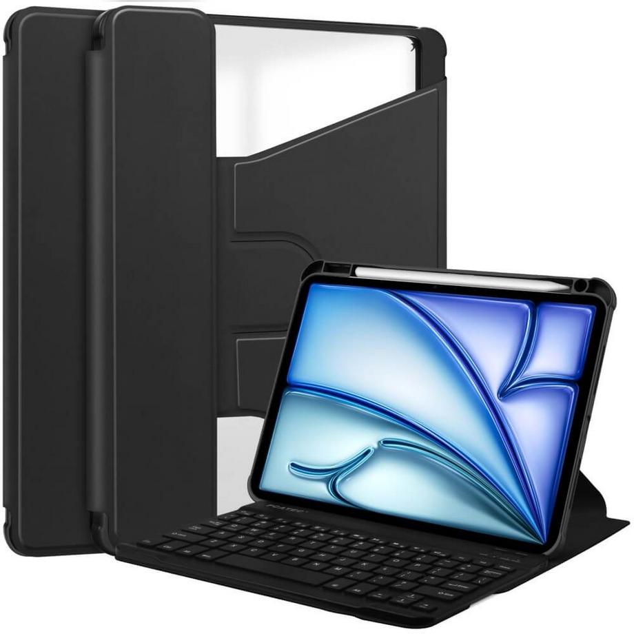 Cover-Discount  iPad Air 13 (M2 / M3) - 360-Grad Hülle mit Tastatur 