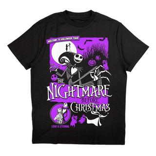 Nightmare Before Christmas Welcome To Halloween Town T-Shirt  