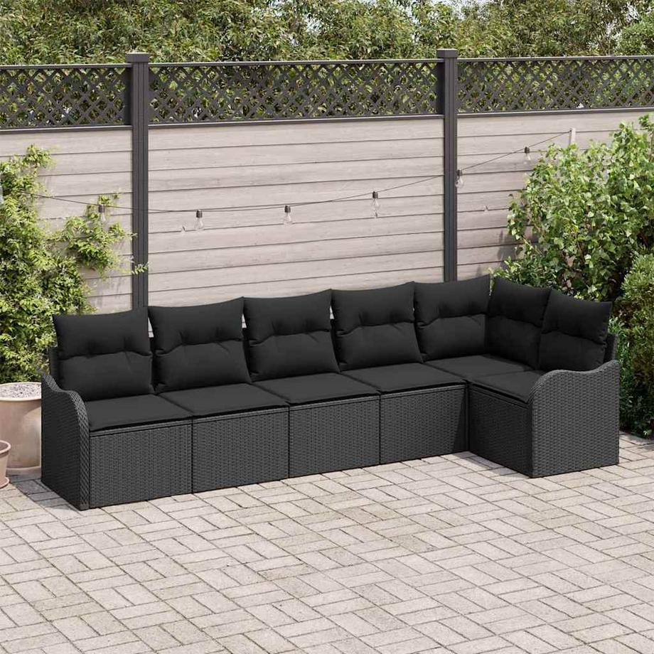 VidaXL Gartensofa-set poly-rattan  