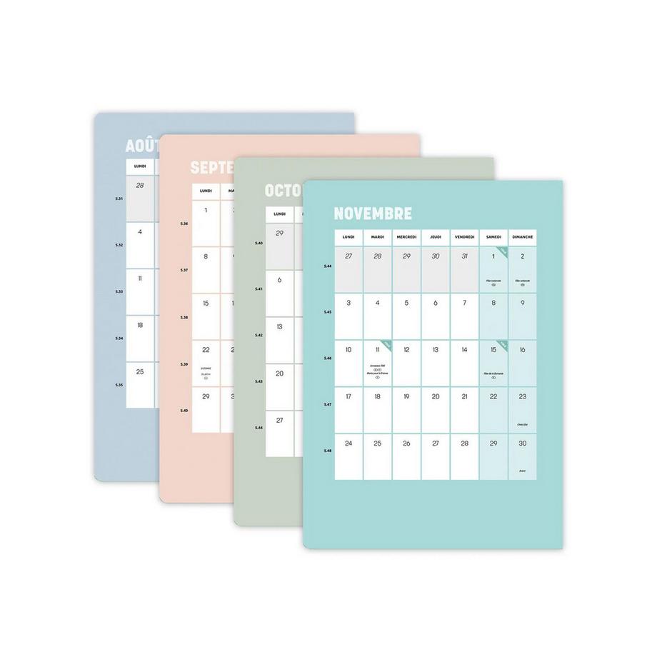 QUO-VADIS HEBDO COLOR 21 FR Canopy  