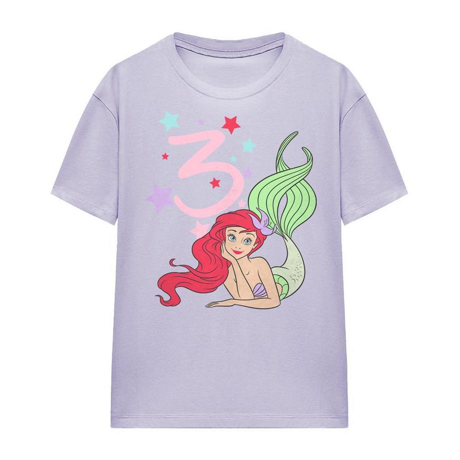 T-Shirt3ème Anniversaire Motif Ariel