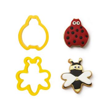 Cookie Cutter Coccinella e Ape 2-Piece