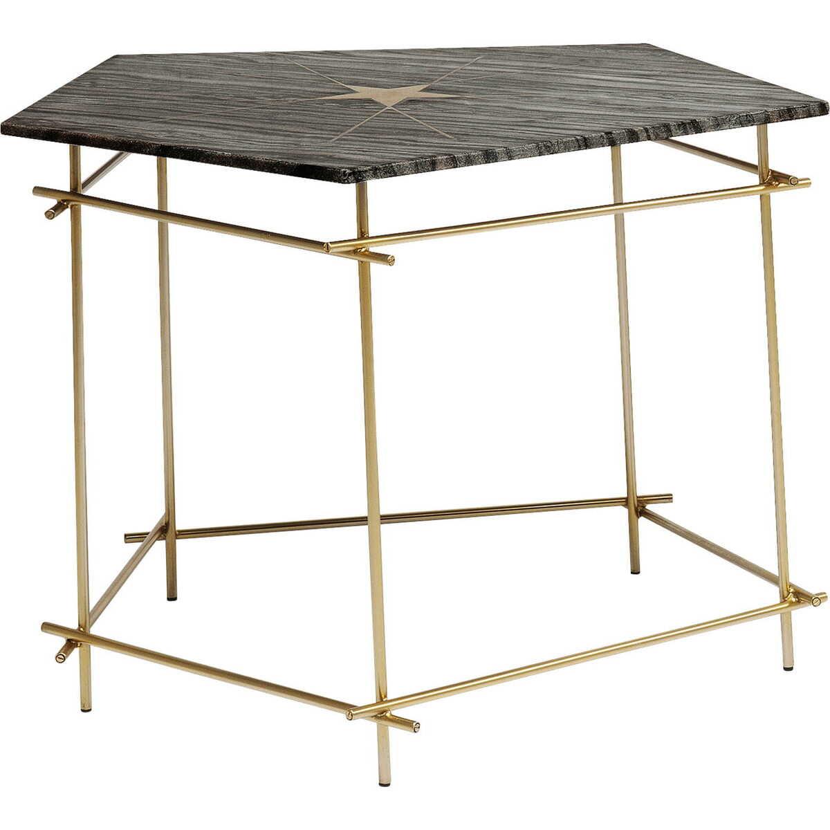 KARE Design Table d&#039;appoint Mystic Pentagon Grande  