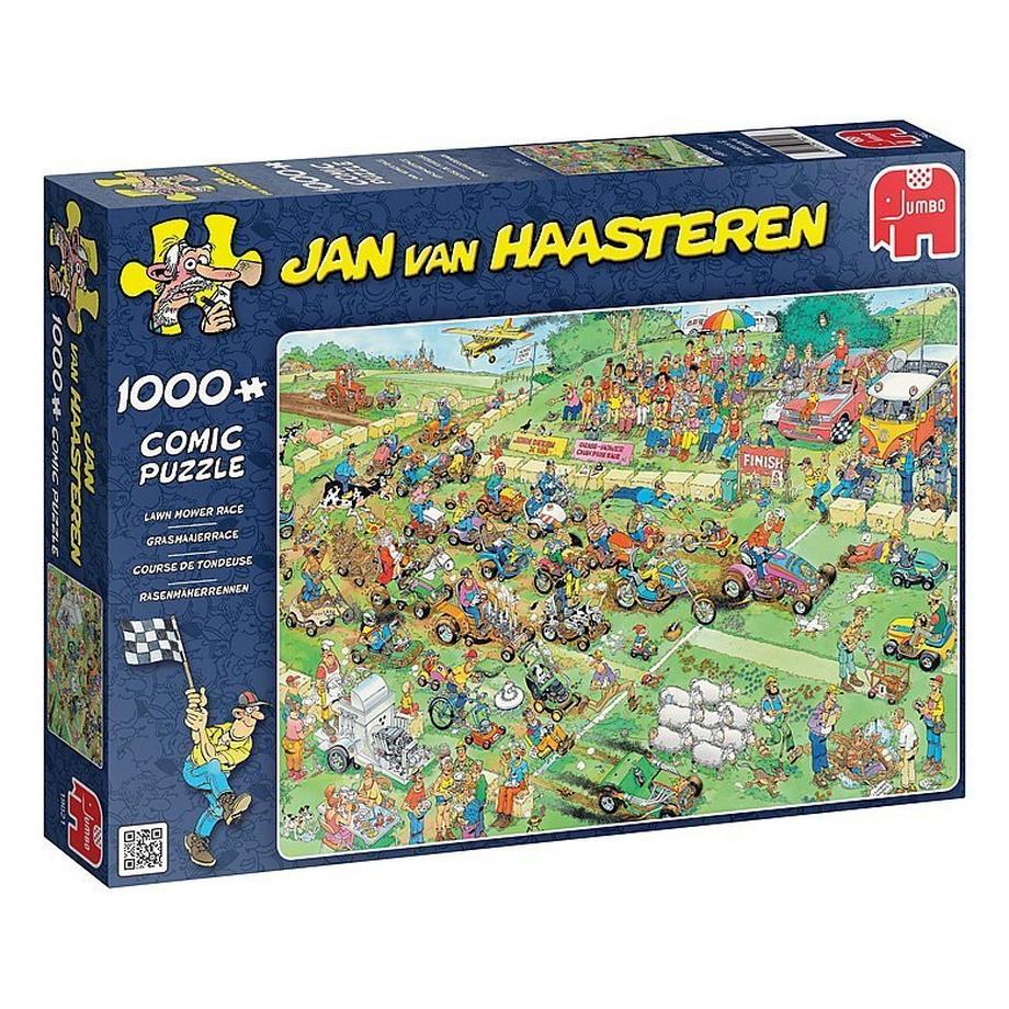 Jan van Haasteren Lawn mower race (1000 Pces)