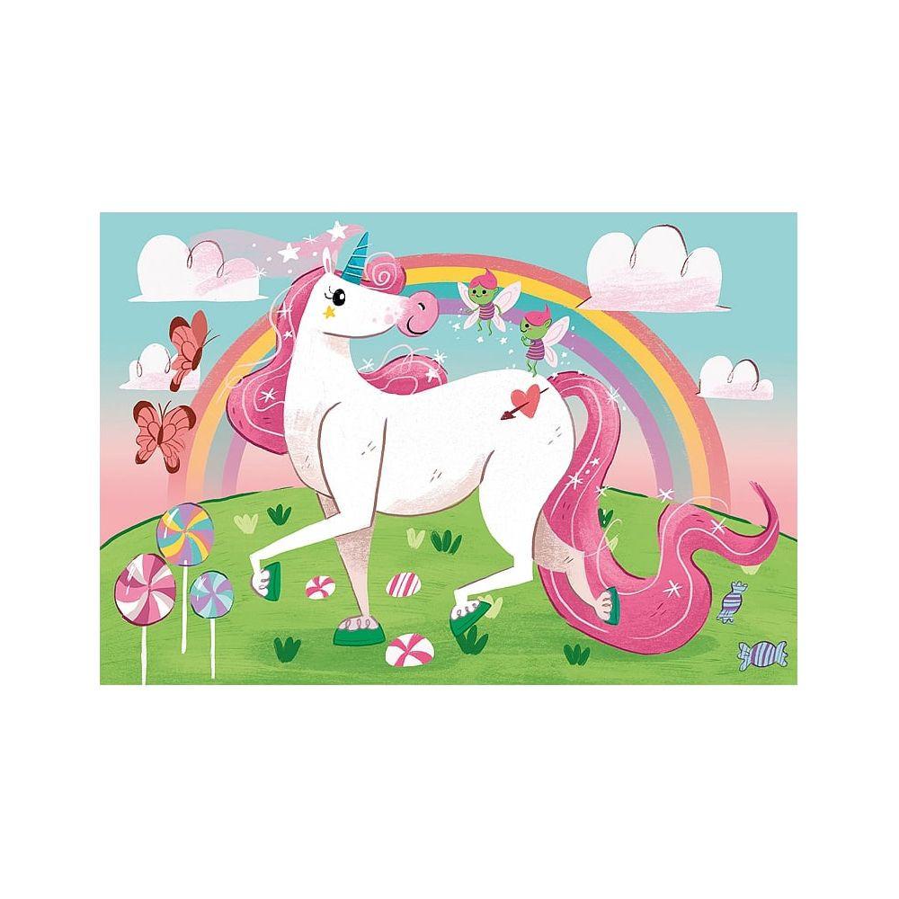 Clementoni  Puzzle Unicorns Brilliant (2x20) 