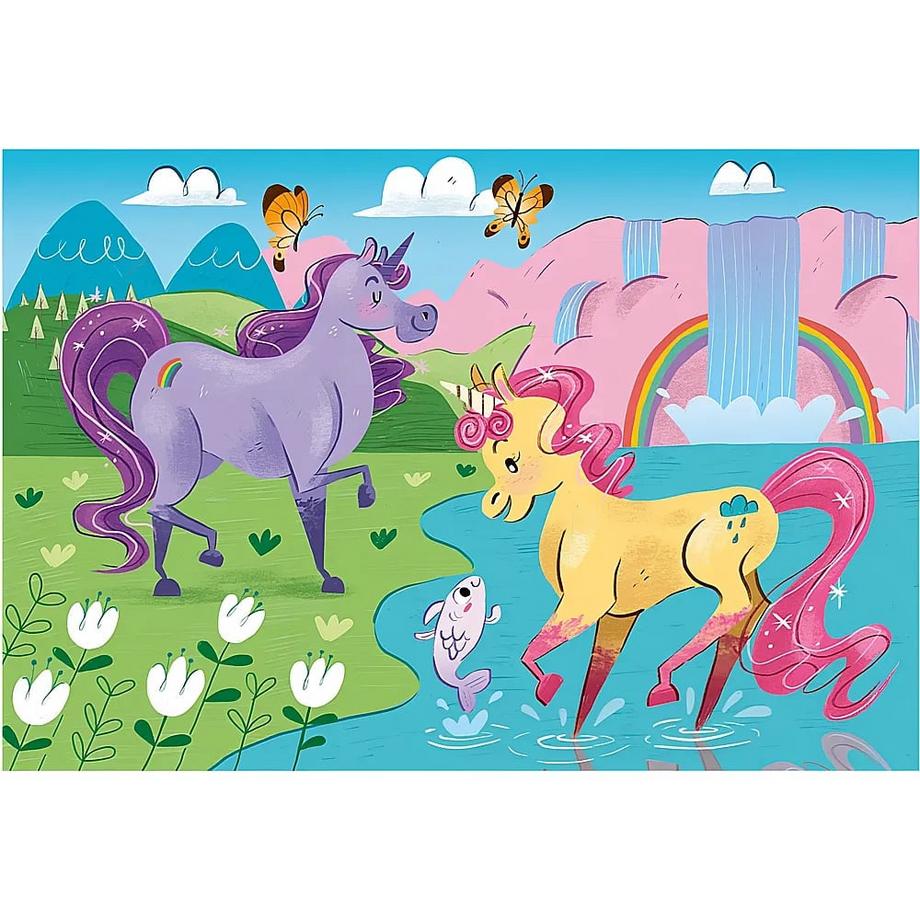 Clementoni  Puzzle Unicorns Brilliant (20Teile) 