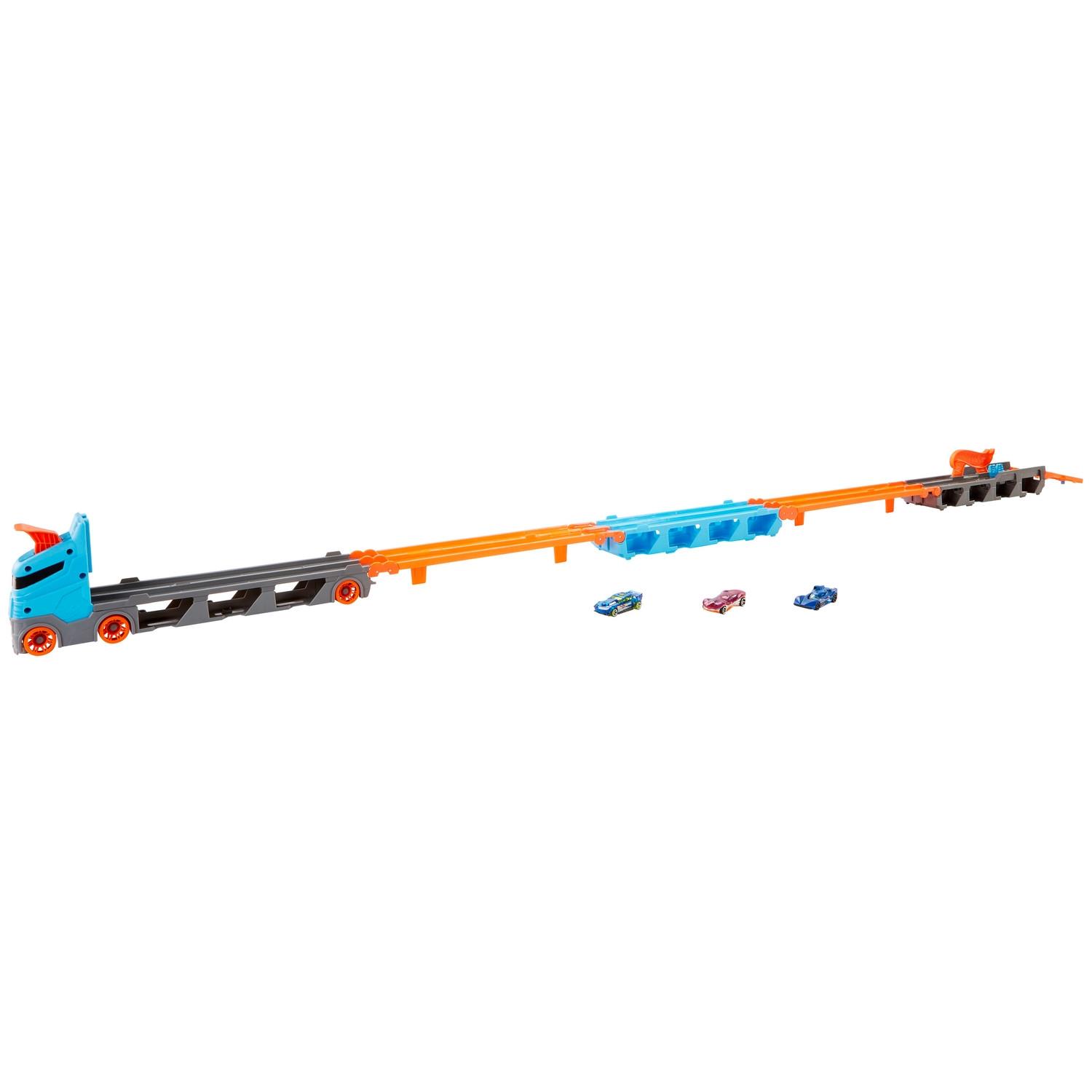 Hot Wheels  City 2-in-1 Rennbahn-Transporter (1:64) 