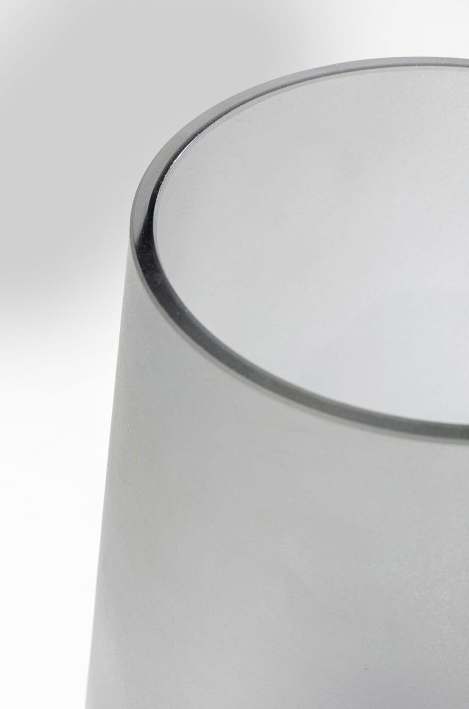 KARE Design Vaso Noble Ring grigio opaco 26  