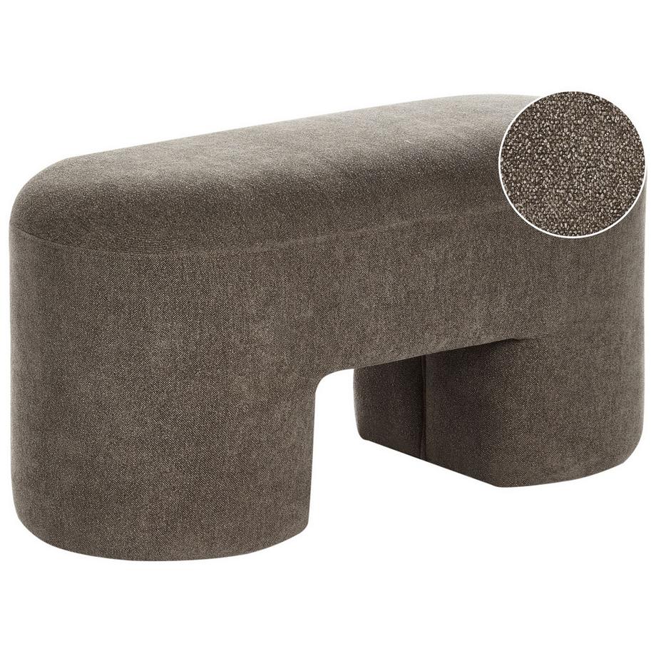 Banc rembourré en Bouclé  DECORAH