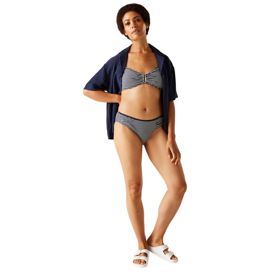 Regatta Bas de Bikini Aceana Rayé Seersucker  
