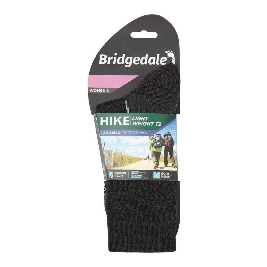 Bridgedale  Leichte T2 Coolmax Performance Stiefelsocken Für Zum Wandern 