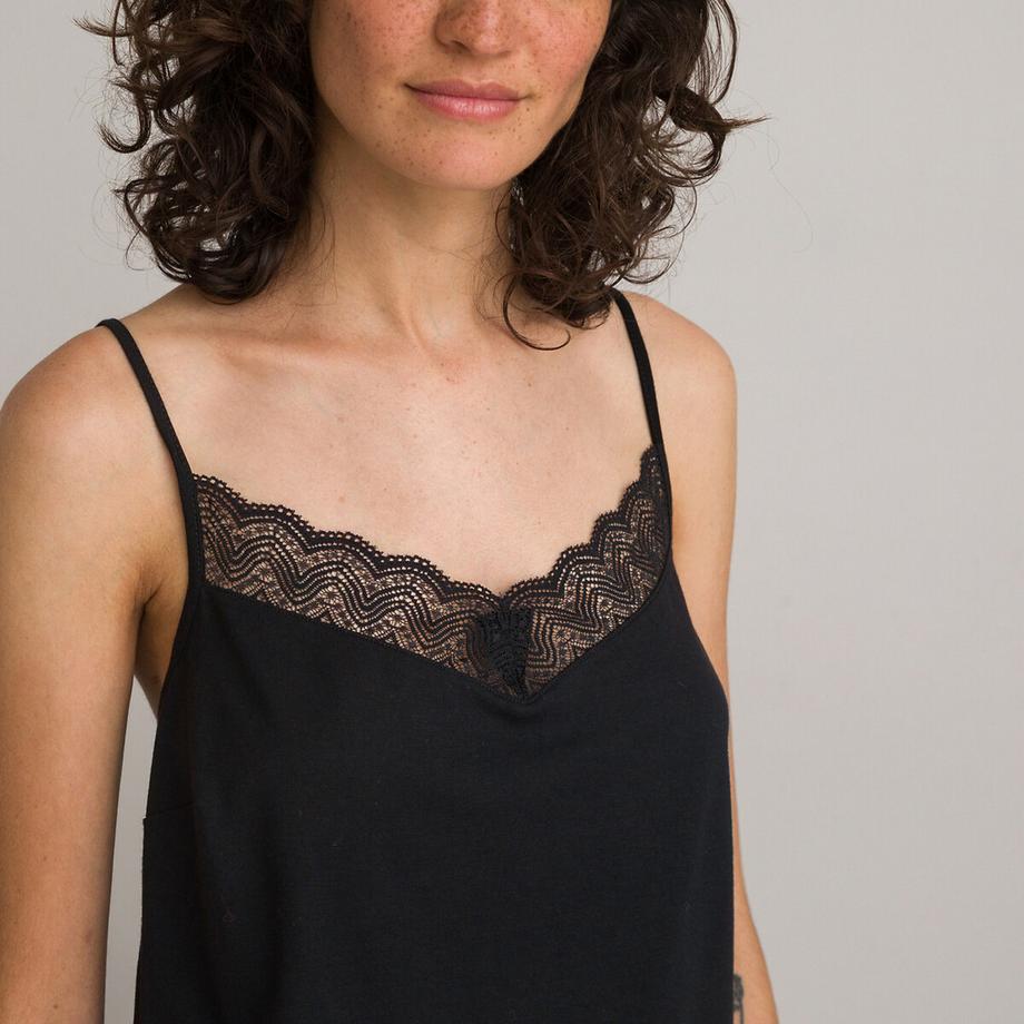 La Redoute Collections Pyjashort en maille viscose  