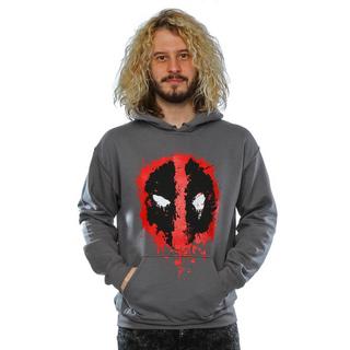 Deadpool Splatter Logo Kapuzenpullover  