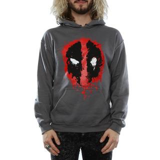 Deadpool Splatter Logo Kapuzenpullover  