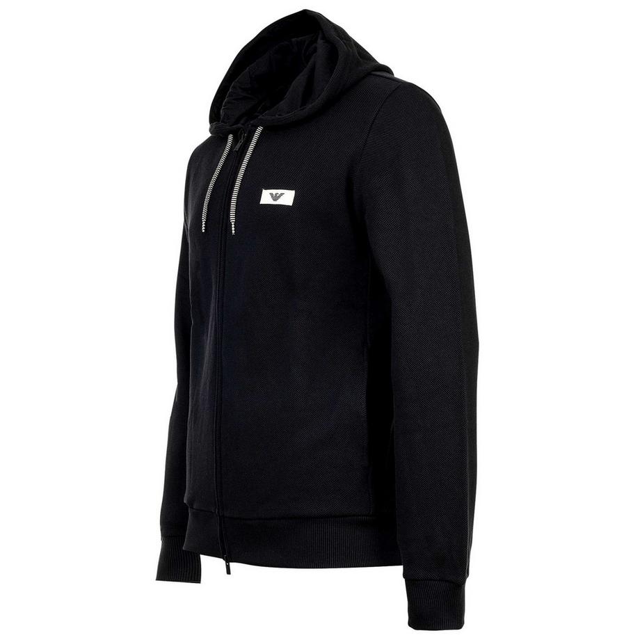 EMPORIO ARMANI Sweat à capuche Iconic Piquet  