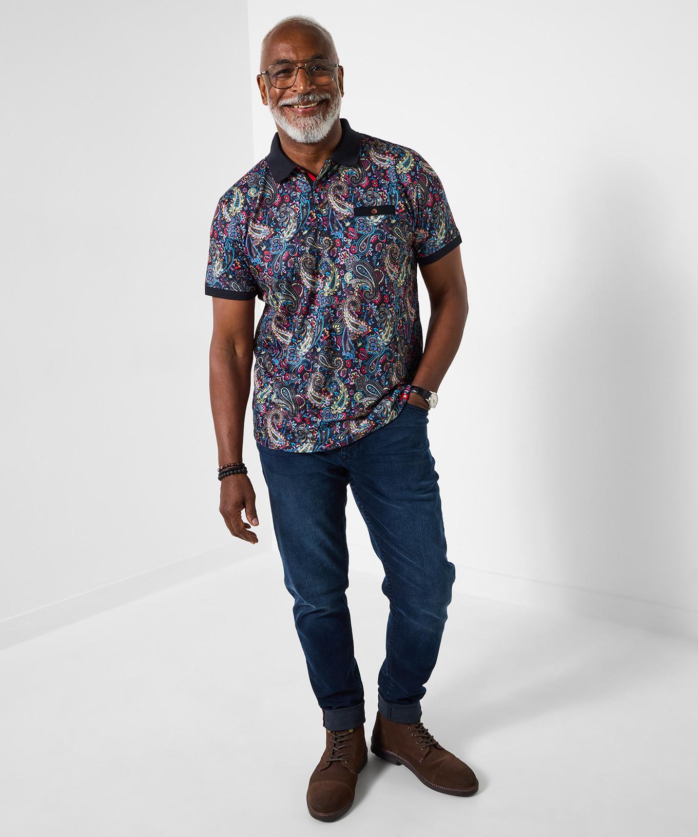 Joe Browns Freizeithemd mit Kontrastdetails  